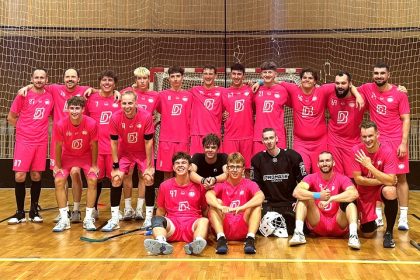 Floorbalova akademia Trnava odohrala historicky prvy zapas v prvej lige