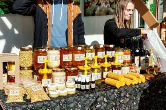 Preskleny vceli ul na pesej zone v Trnave