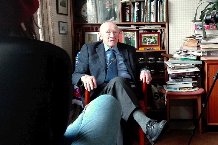 Neobycajny Joe rodak z Trnavy ma 107 rokov