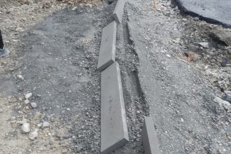 Vandalizmus na Tajovskeho ulici pri stavebnych pracach