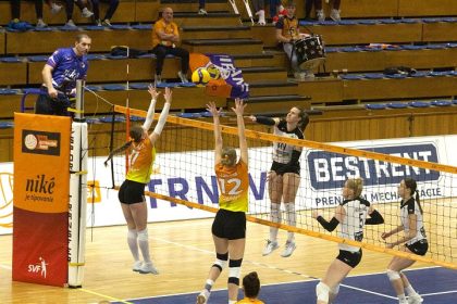 Trnavske volejbalistky po vitazstve nad Brusnom privitaju Nitru