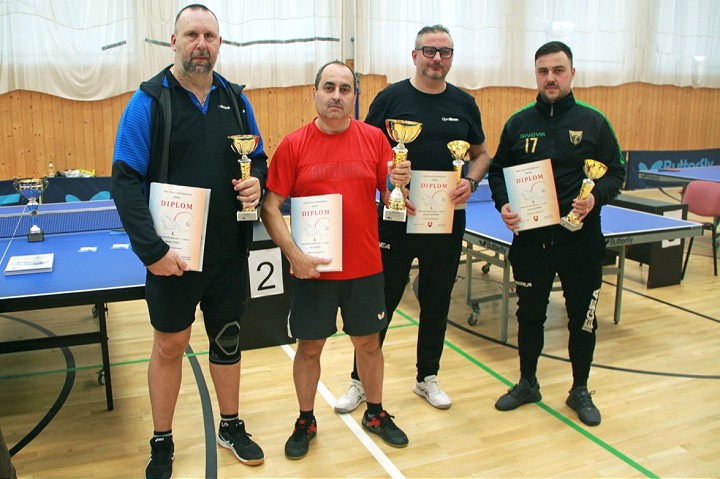 V Majcichove si pripomenuli Vita Mercela stolnym tenisom