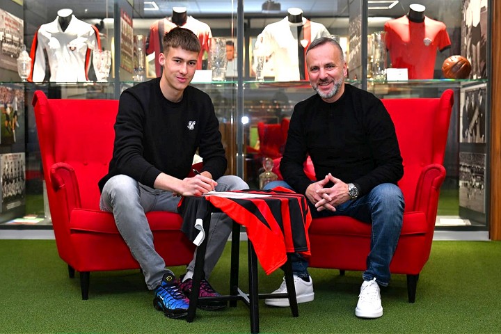 Spartak si zabezpecil mlady talent Simon Lenghardt dostal svoj prvy kontrakt