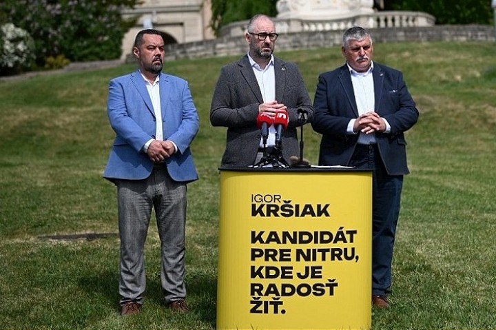 Veduci pravneho odboru Mestskeho uradu v Trnave Igor Krsiak sa uchadza o post primatora
