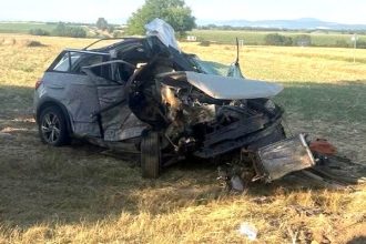 Po vaznej nehode p ri Zlkovciach je jeden muz v ohrozeni zivota
