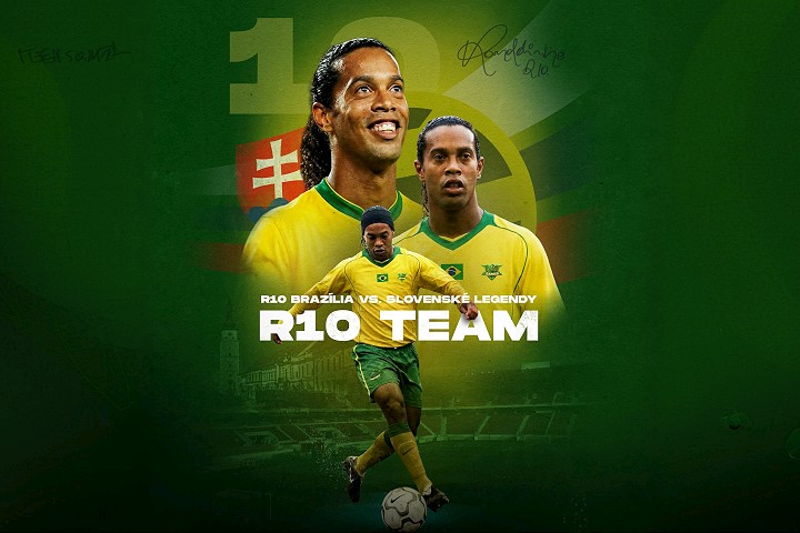 Ronaldinho poslal odkaz do Trnavy hladisko sa na exhibiciu poriadne zaplnia