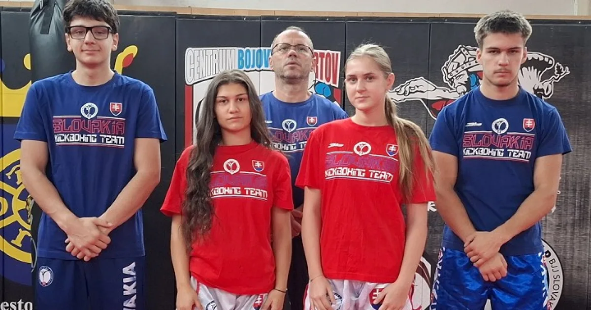 Štyria trnavskí kickboxeri sú v reprezentácii pre šampionát v Taliansku
